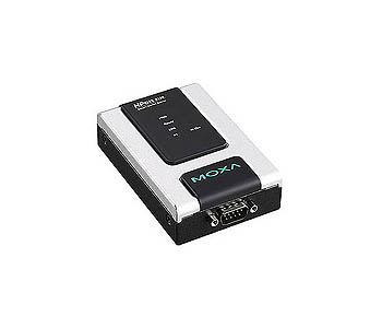 Moxa NPort 6150 - 1 port RS-232/422/485 secure device server, 12-48V, w/ adapter by MOXA